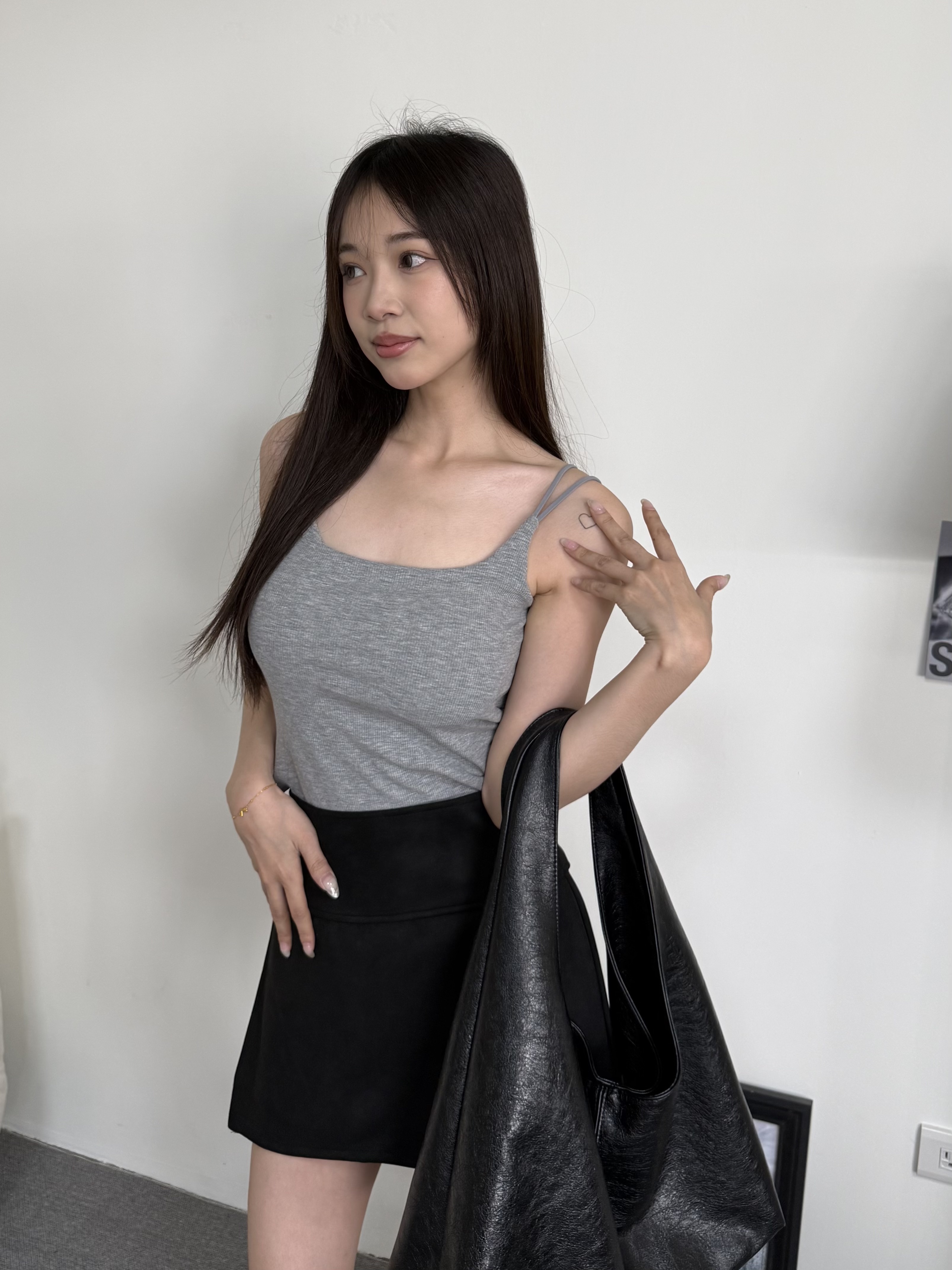 透氣杯露背棉質小可愛