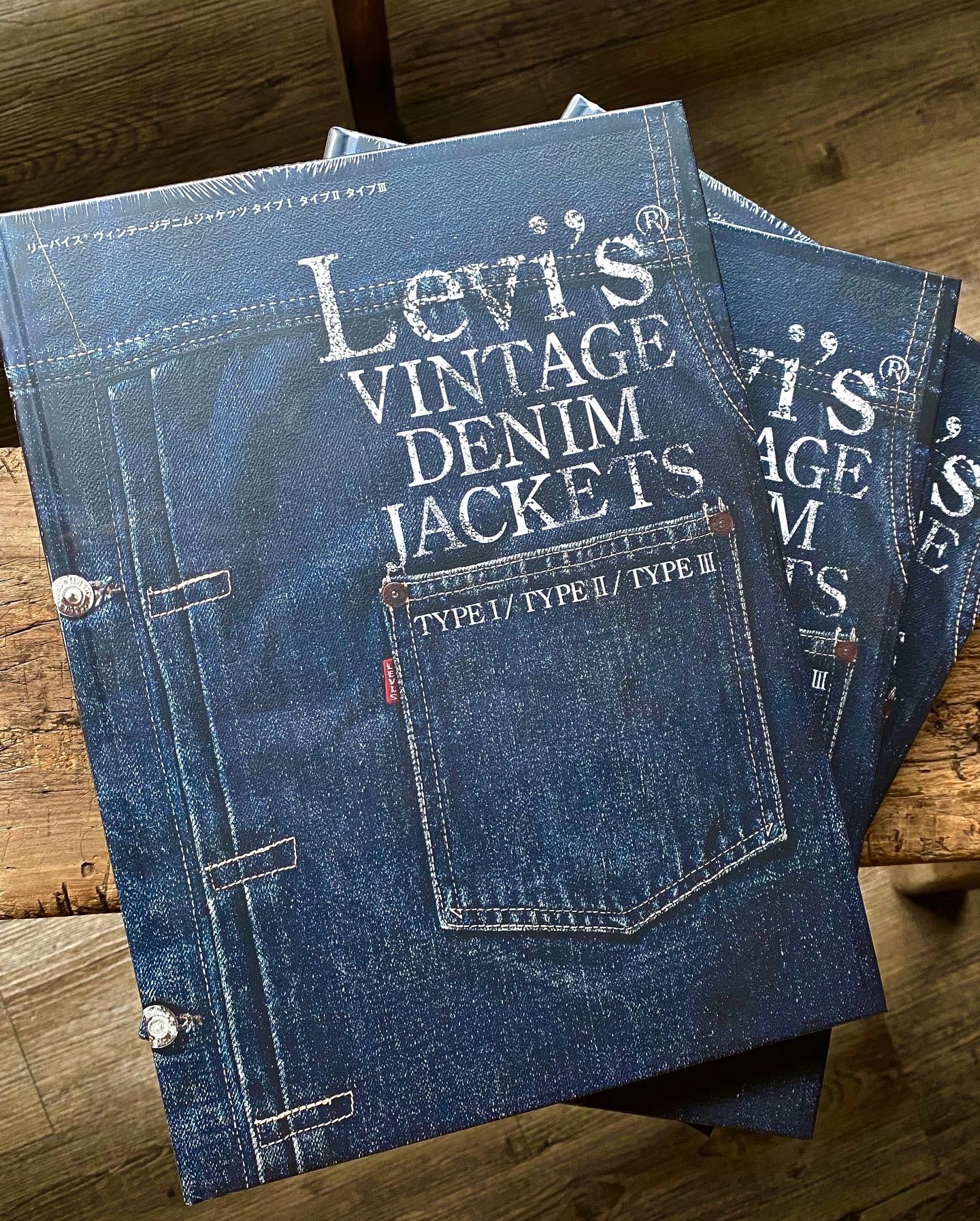 Levi's VINTAGE DENIM JACKETS Book 藤原裕 （Yutaka Fujihara）主導編撰