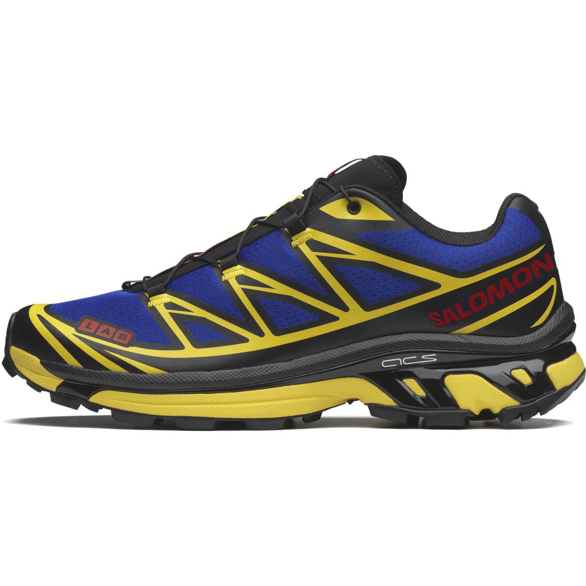 【代購】SALOMON x JJJJound XT 6 Collaboration Low top Casual Trail Running Shoes Unisex Nautical Blue Lemon L49130400
