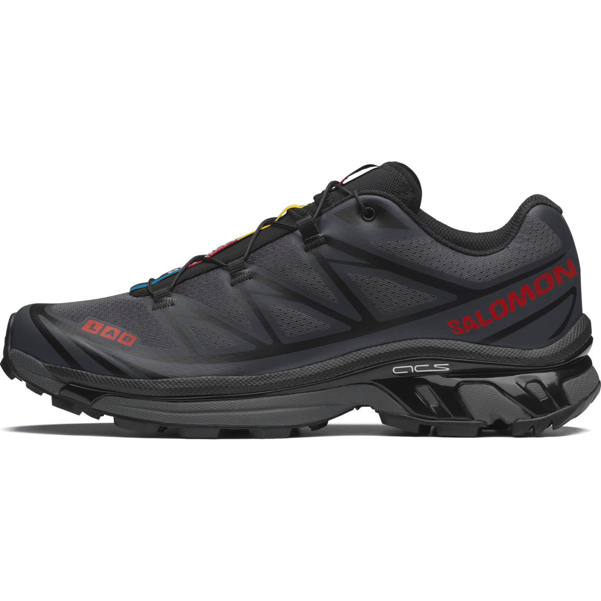 【代購】SALOMON x JJJJound XT 6 Collaboration Low top Outdoor Shoes Unisex Ebony Black L49130300