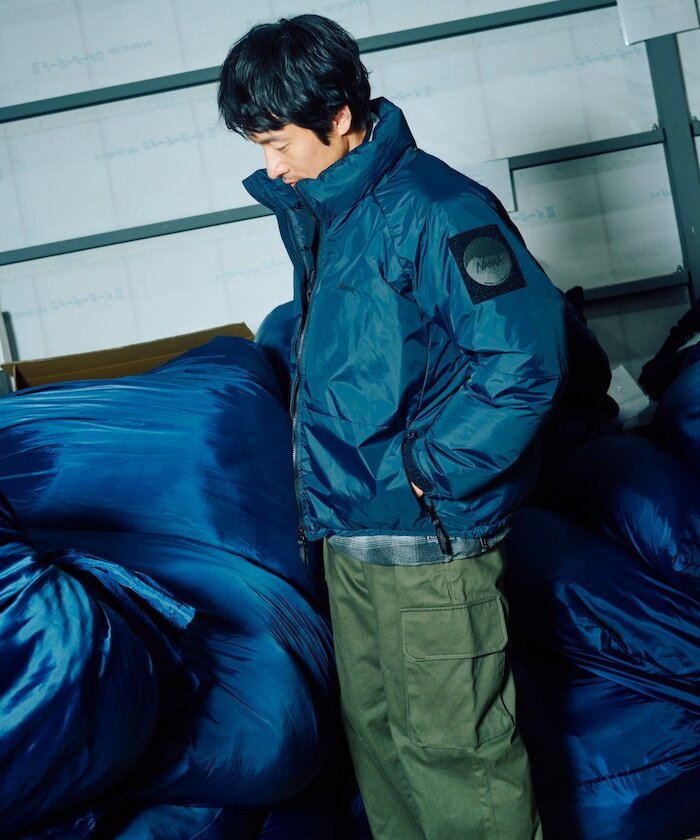 NANGA × FREAK'S STORE 聯名別注 日本製 立領羽絨外套