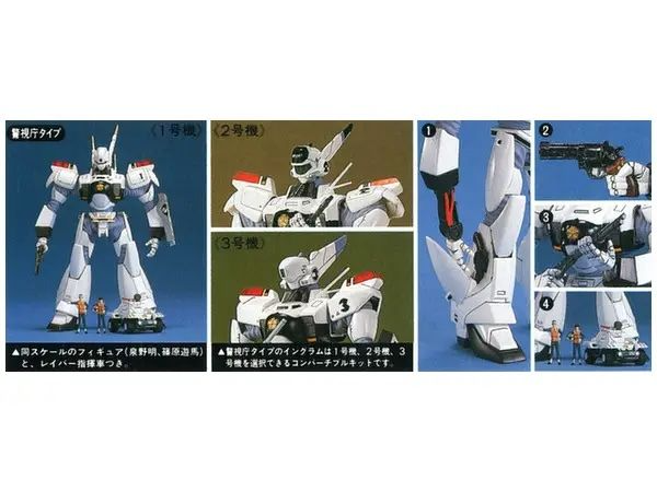 機動警察 1/60 英格倫 鎮暴裝備 Ingram Special