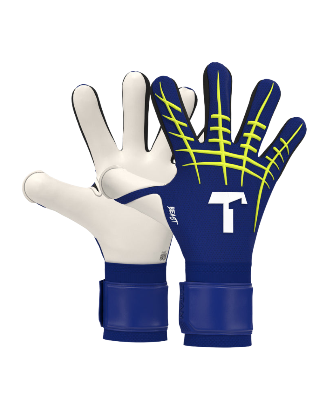 T1TAN GOALKEEPER GLOVES Blue Beast 3.0 龍門手套 藍色