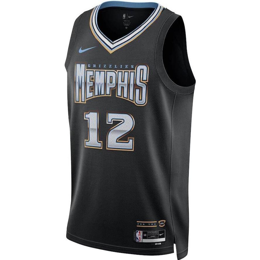 【代購】Nike Nba Memphis Grizzlies Ja Morant Dri Fit Jersey DO9598-010