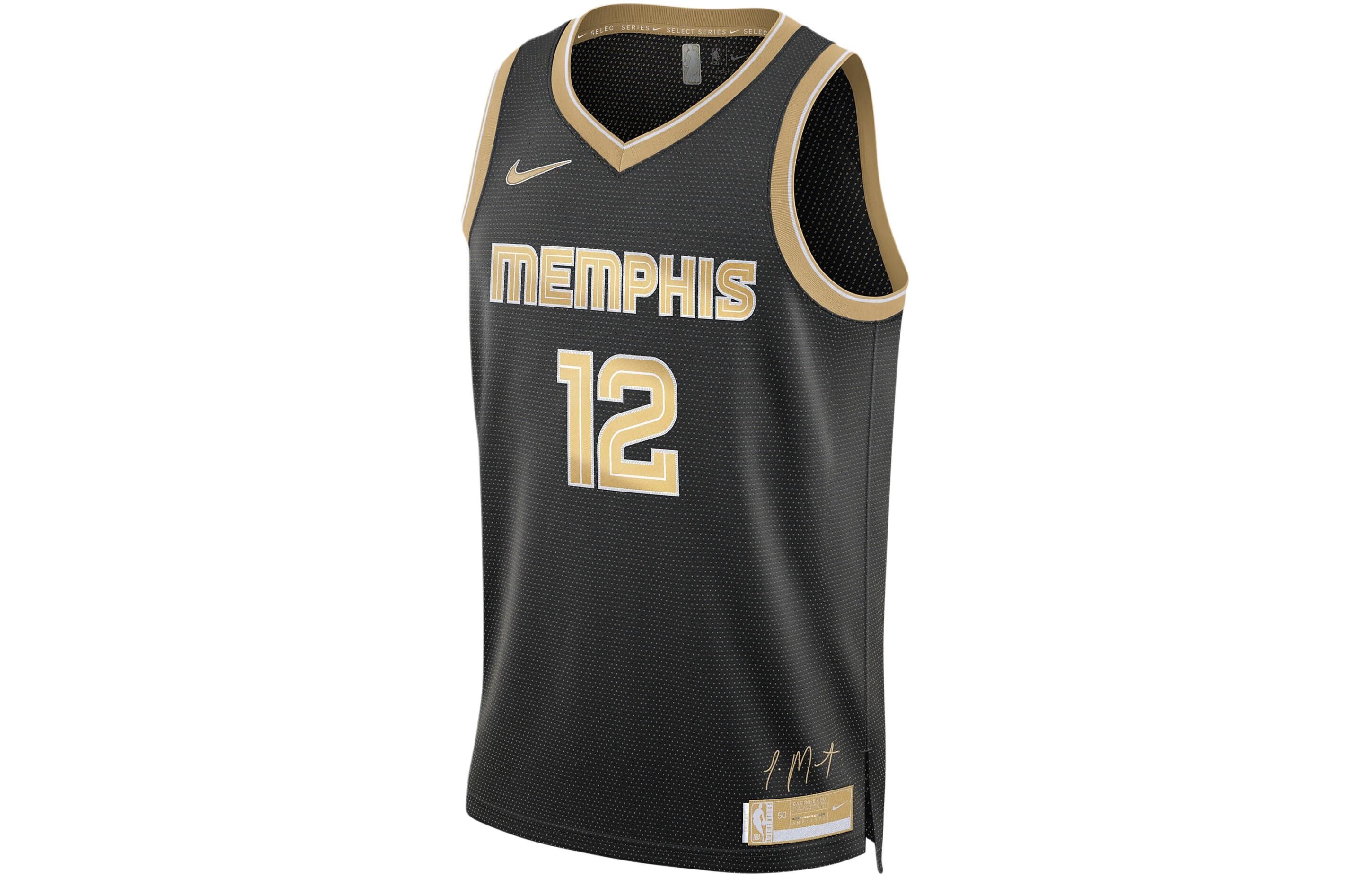 【代購】Nike Nba Mvp Ja Morant Memphis Grizzlies 2024 Select Series Diri Fit Swingman Jersey FN5915-053