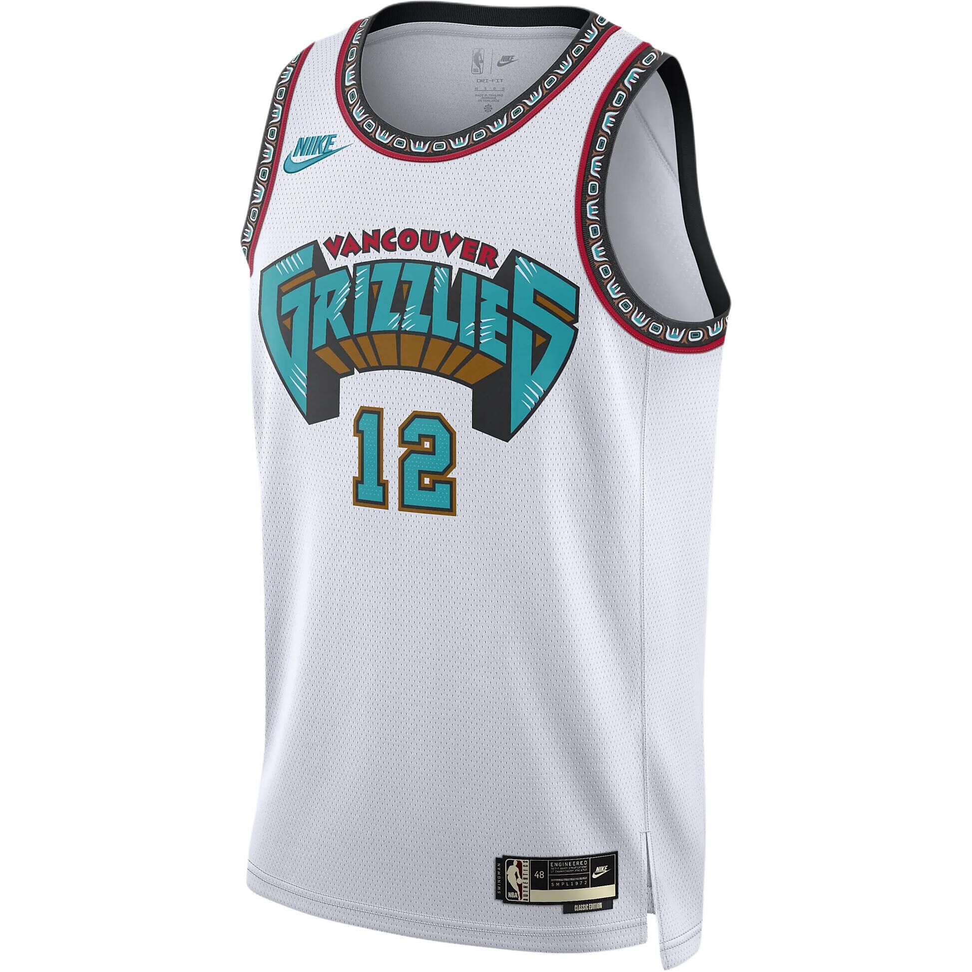 【代購】Nike Ja Morant Memphis Grizzlies 2024/25 Hardwood Classics Men's Nike Dri FIT Nba Swingman Jersey FQ4690-101