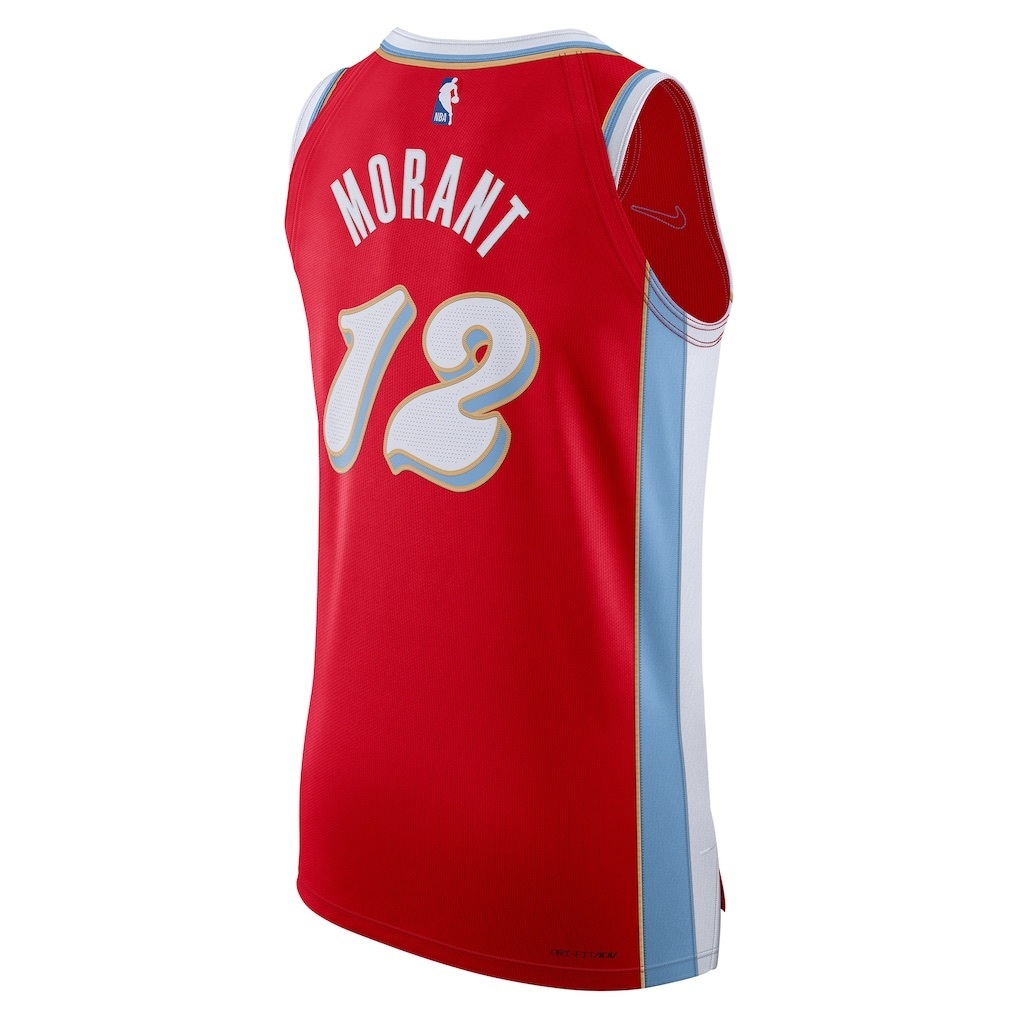 【代購】Nike Ja Morant Memphis Grizzlies 2024/25 City Edition Men's Nike Dri FIT Adv Nba Authentic Jersey FQ4470-657
