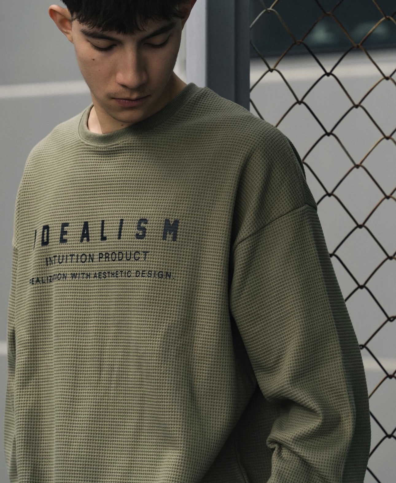 Idealism Waffle Sweatshirt