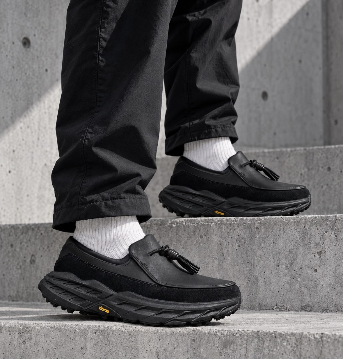 【APAIR】預購 Hoka one one SPEED LOAFER 全黑 樂福鞋 1162170-BBLC