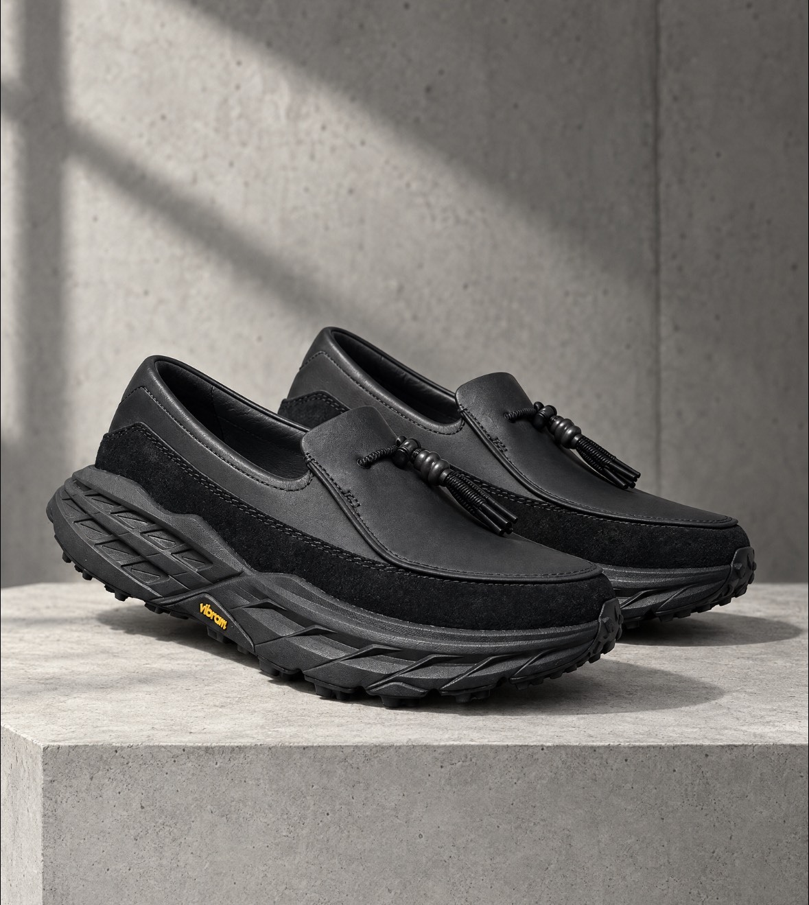 【APAIR】預購 Hoka one one SPEED LOAFER 全黑 樂福鞋 1162170-BBLC
