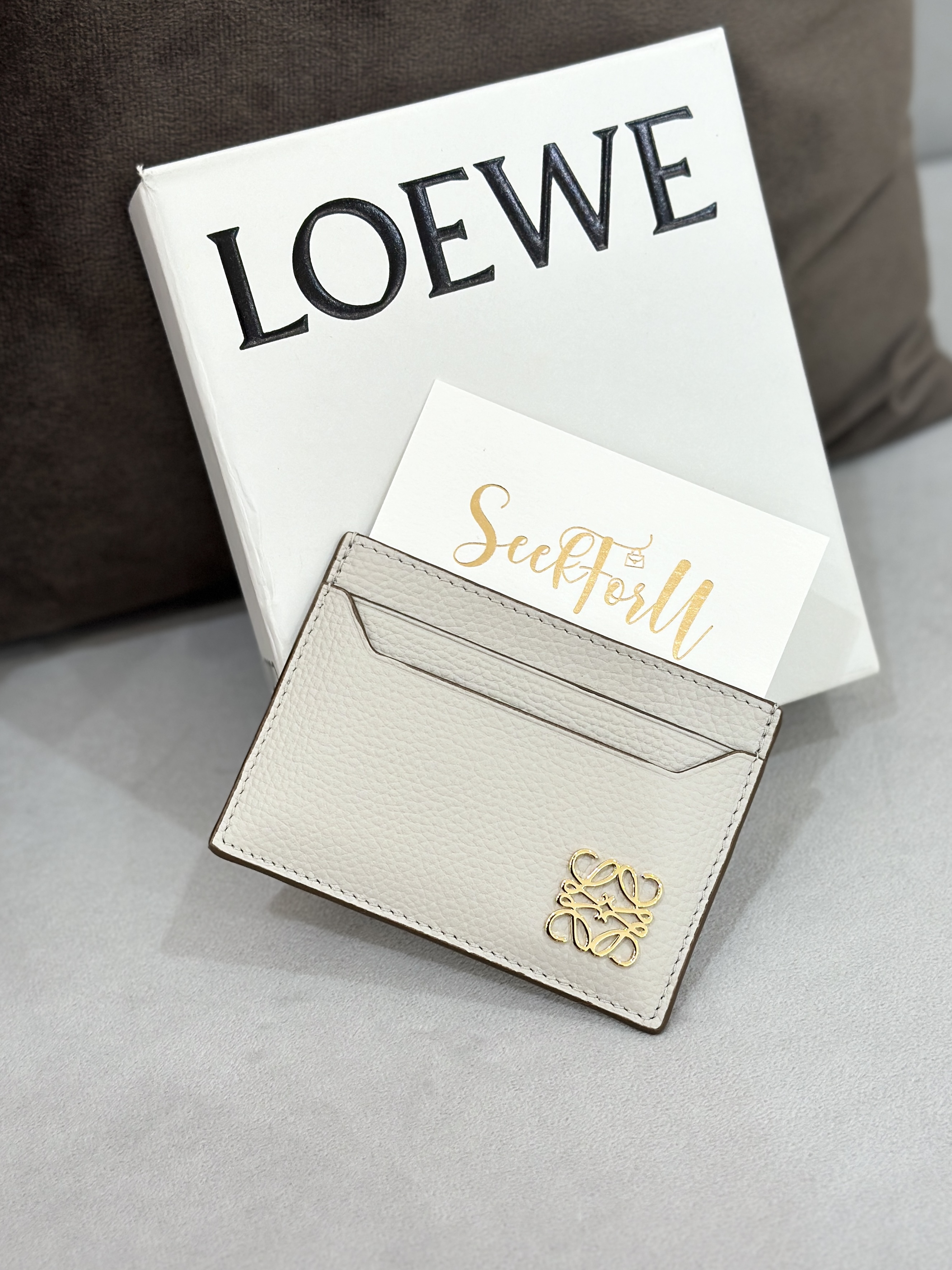 LOEWE Anagram Plain Cardholder