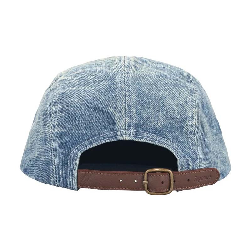 Supreme Washed Chino Twill Camp Cap 水洗 五分割帽 帽子 藍色 FW26H55-DG [台灣現貨]