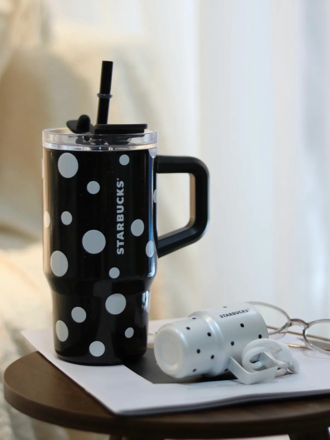 STARBUCKS 星巴克 波點漫境系列 買一送一 不鏽鋼 615ML 冰霸杯 二色