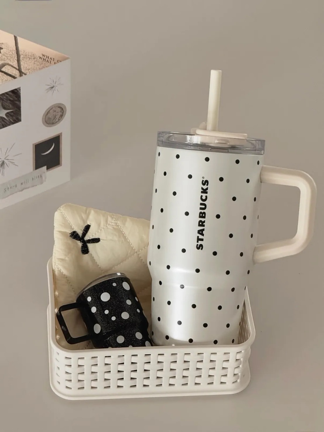 STARBUCKS 星巴克 波點漫境系列 買一送一 不鏽鋼 615ML 冰霸杯 二色