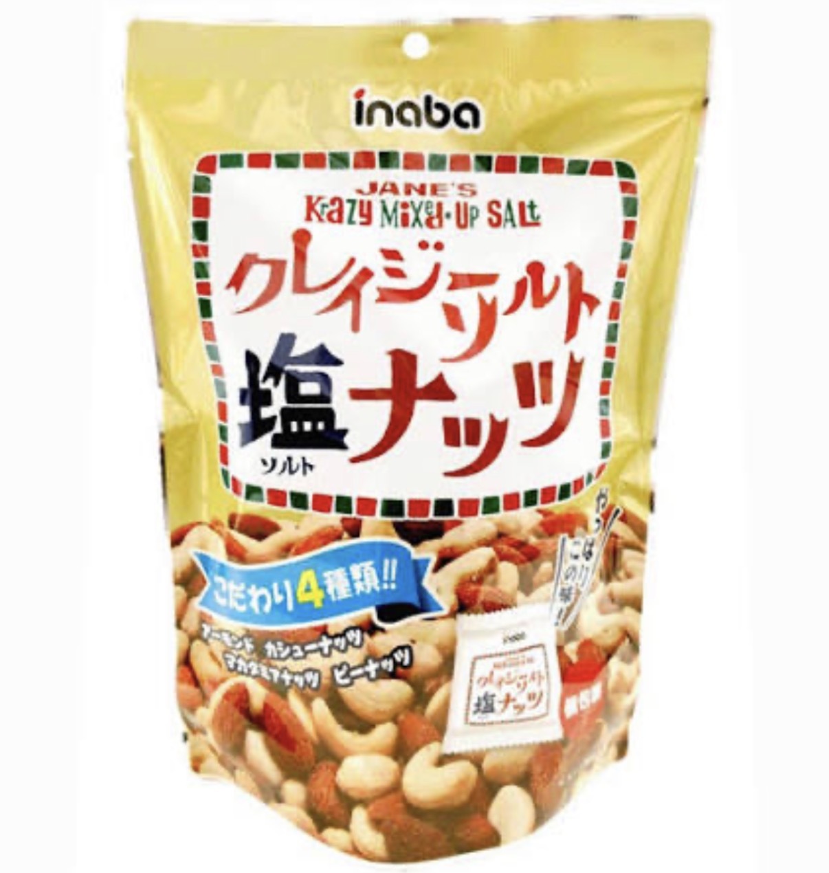 【長線好評】JP 4種雜錦鹽味堅果 126g 0464 TK260922