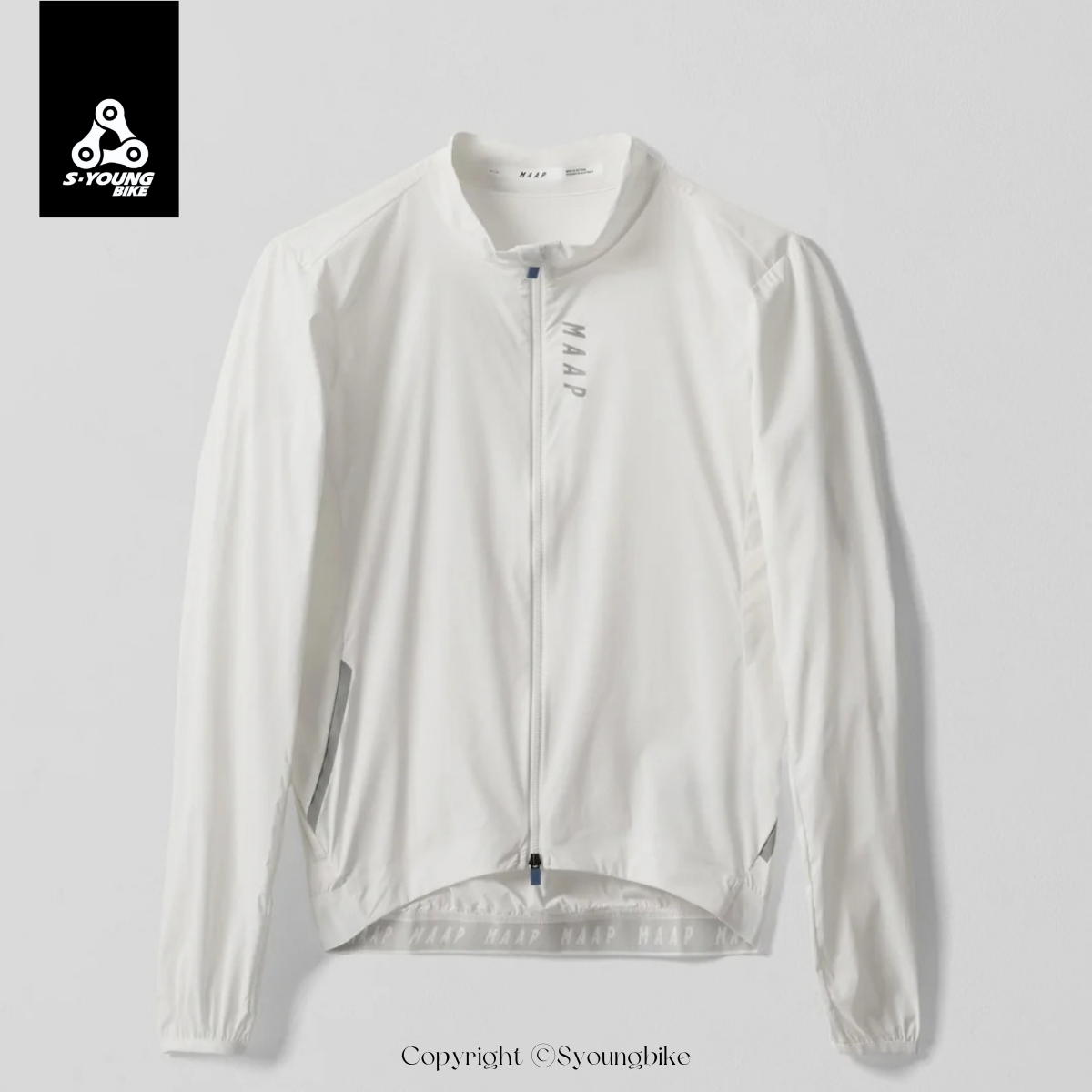 【MAAP】Team Flow Jacket  男防風外套 /  White
