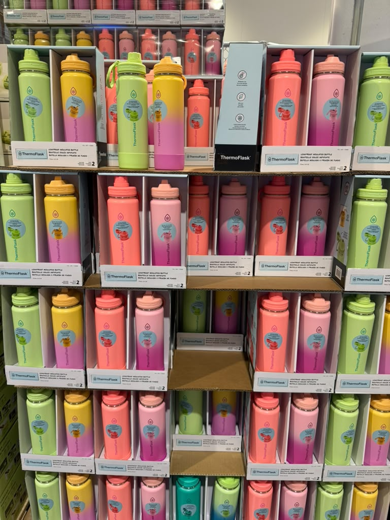 EY002 ThermoFlask 防漏保溫水樽 2件裝 0.7L Leakproof Insulated Bottle Set