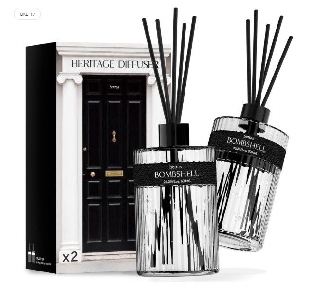 韓國 Hetras Heritage 傳承擴香瓶 2入組 600ml*2 NO.34 Geummokseo 桂花香(金木犀)
