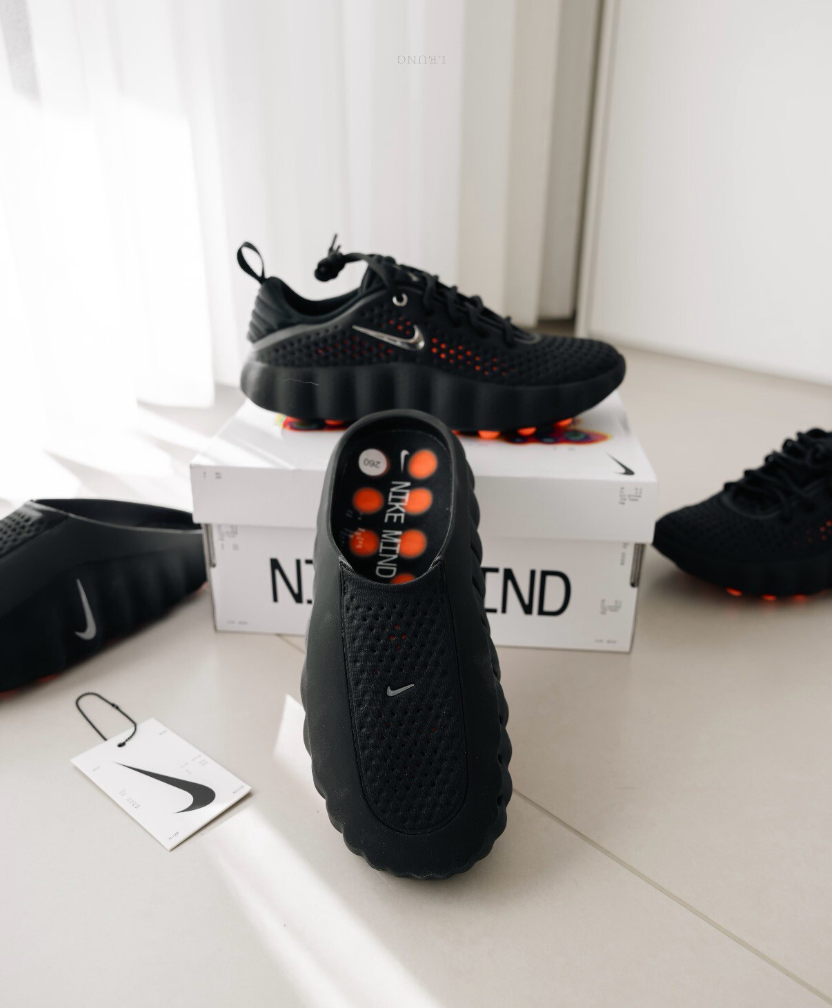 【Luxury】 Nike Mind 002 黑灰白三色 煙灰 訓練鞋  透氣 科技 防滑 訓練鞋 休閒鞋 運動鞋 男鞋 HQ4308-001 HQ4308-003 HQ4308-002