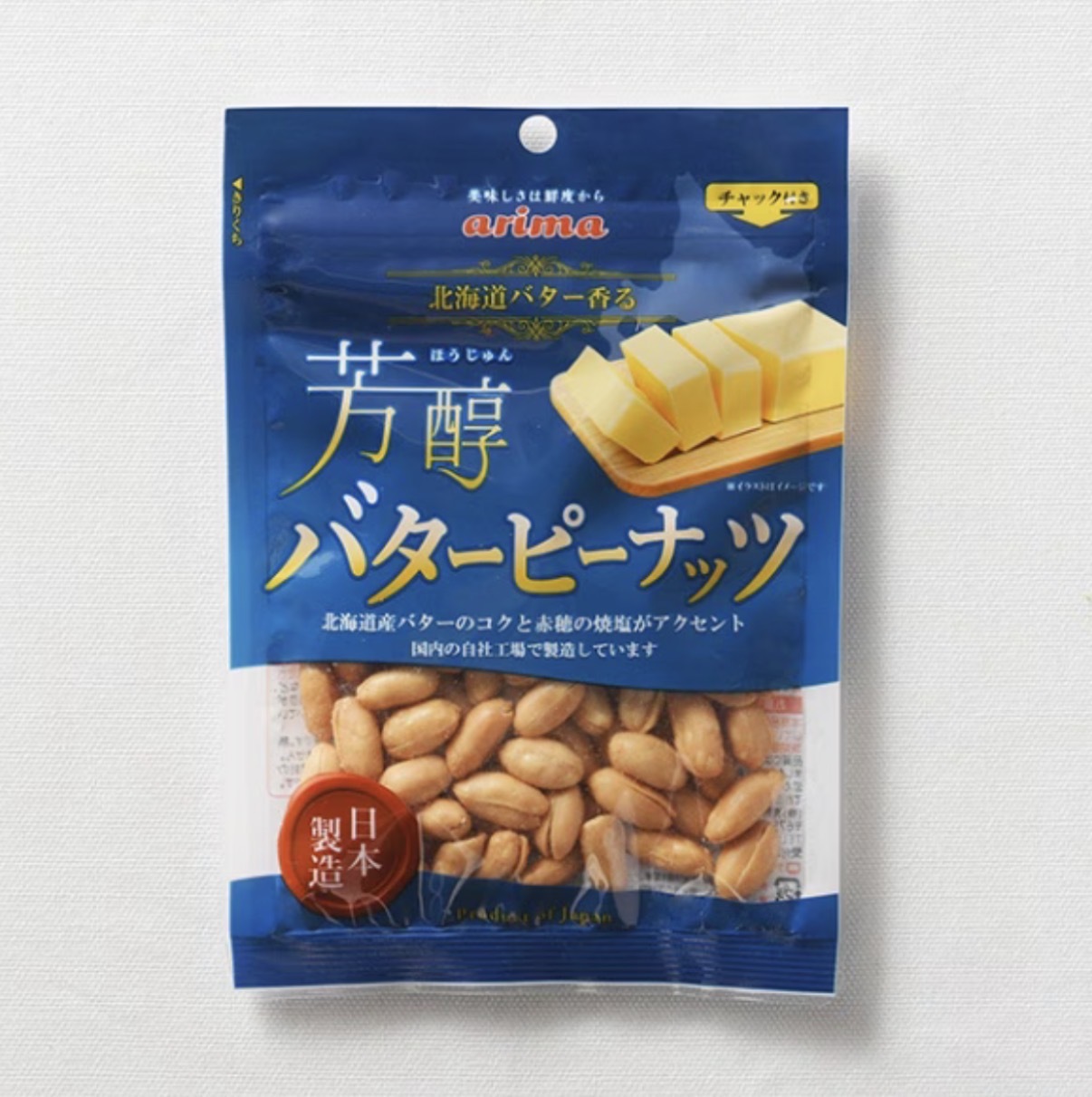 JP 北海道牛油燒鹽花生 87g 4040 TK260922