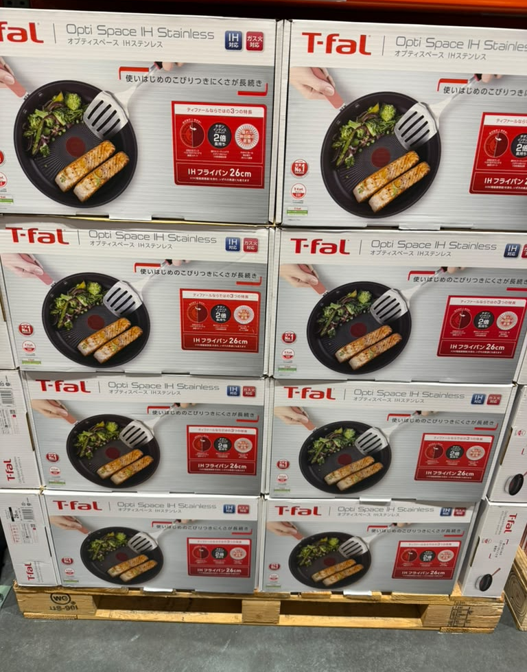 EY007 T-fal Optispace IH不鏽鋼易潔鑊 26cm