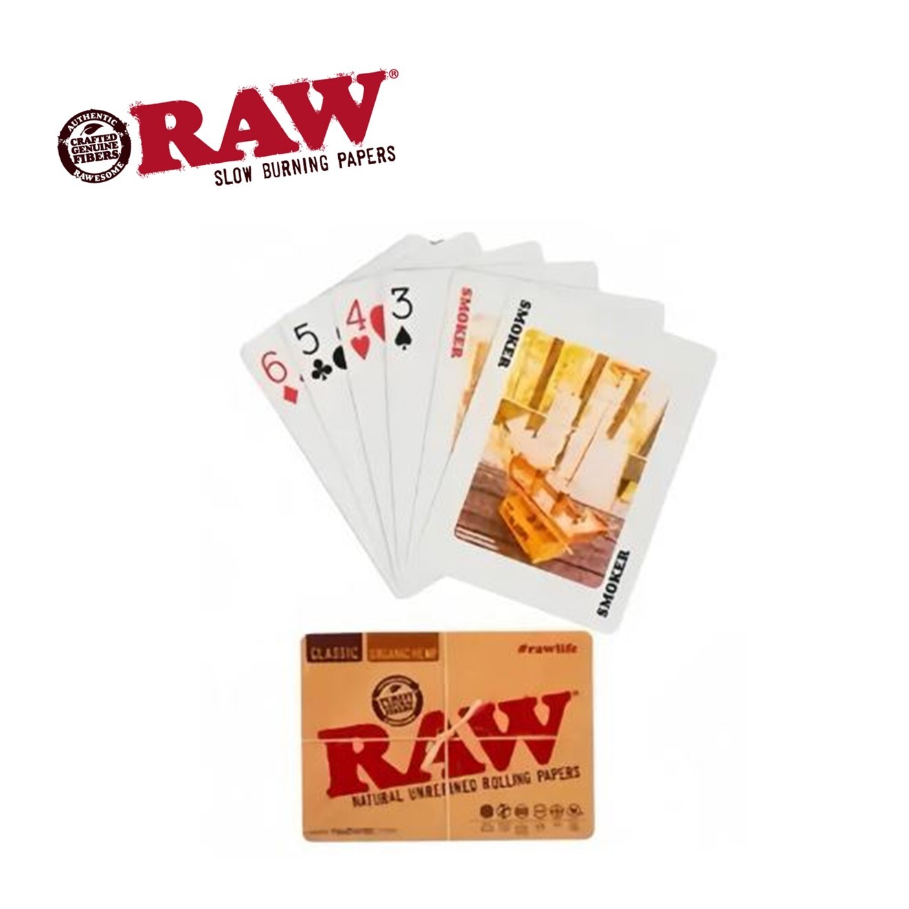 RAW  原裝進口 Playing Cards 撲克牌 經典牛皮印刷風 西班牙