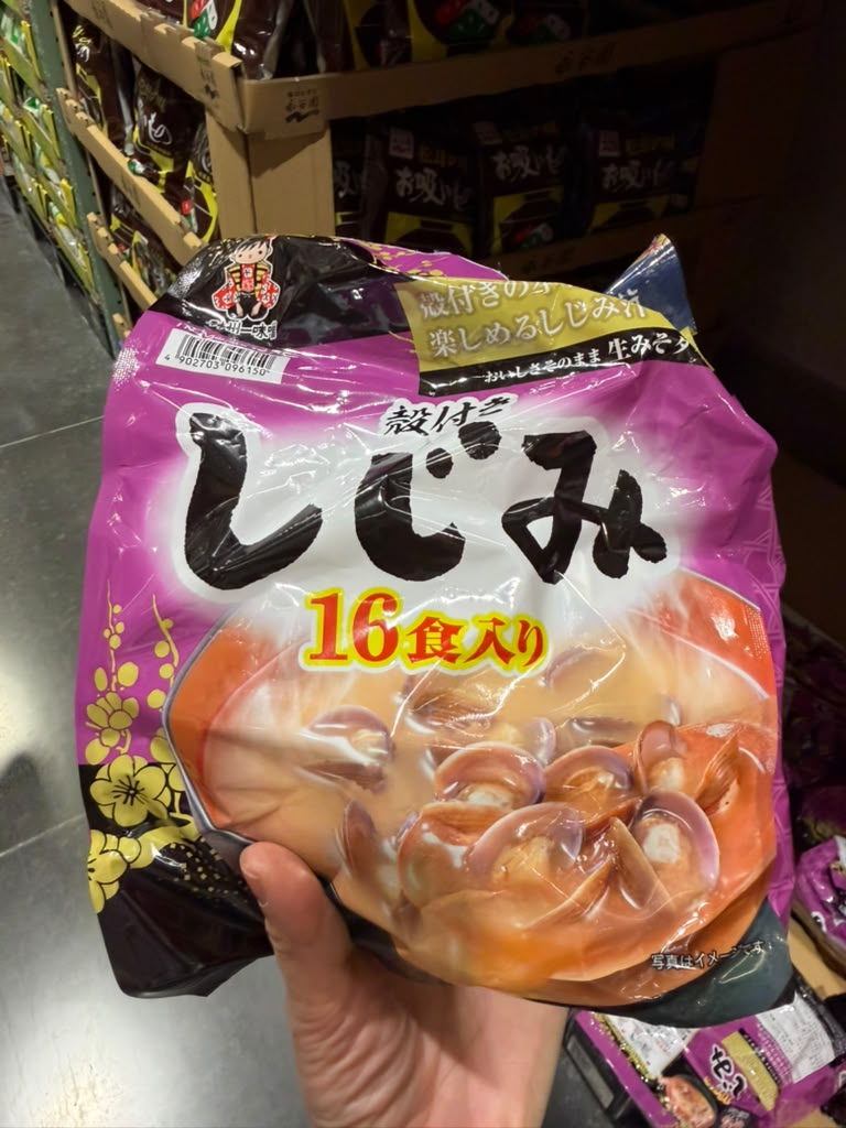 EY040 神州一味噌 帶殼蜆味噌湯 Miso Soup with Clam 16食裝 EXP: 2027/01