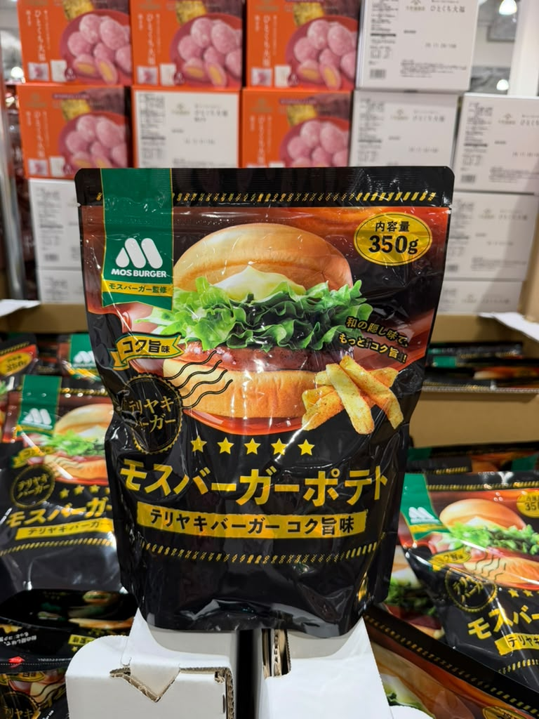 EY084 モスバーガーポテト 照燒漢堡濃厚味 MOS Burger Potato Teriyaki 350g EXP: 2027/03/08