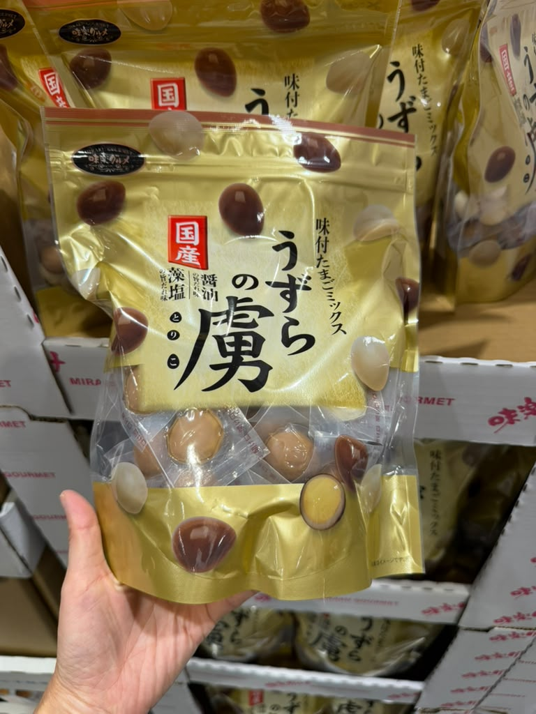 EY073 千年屋 調味鵪鶉蛋 Flavored Quail Egg 50個(醬油30個/鹽20個) EXP: 2027/02/27