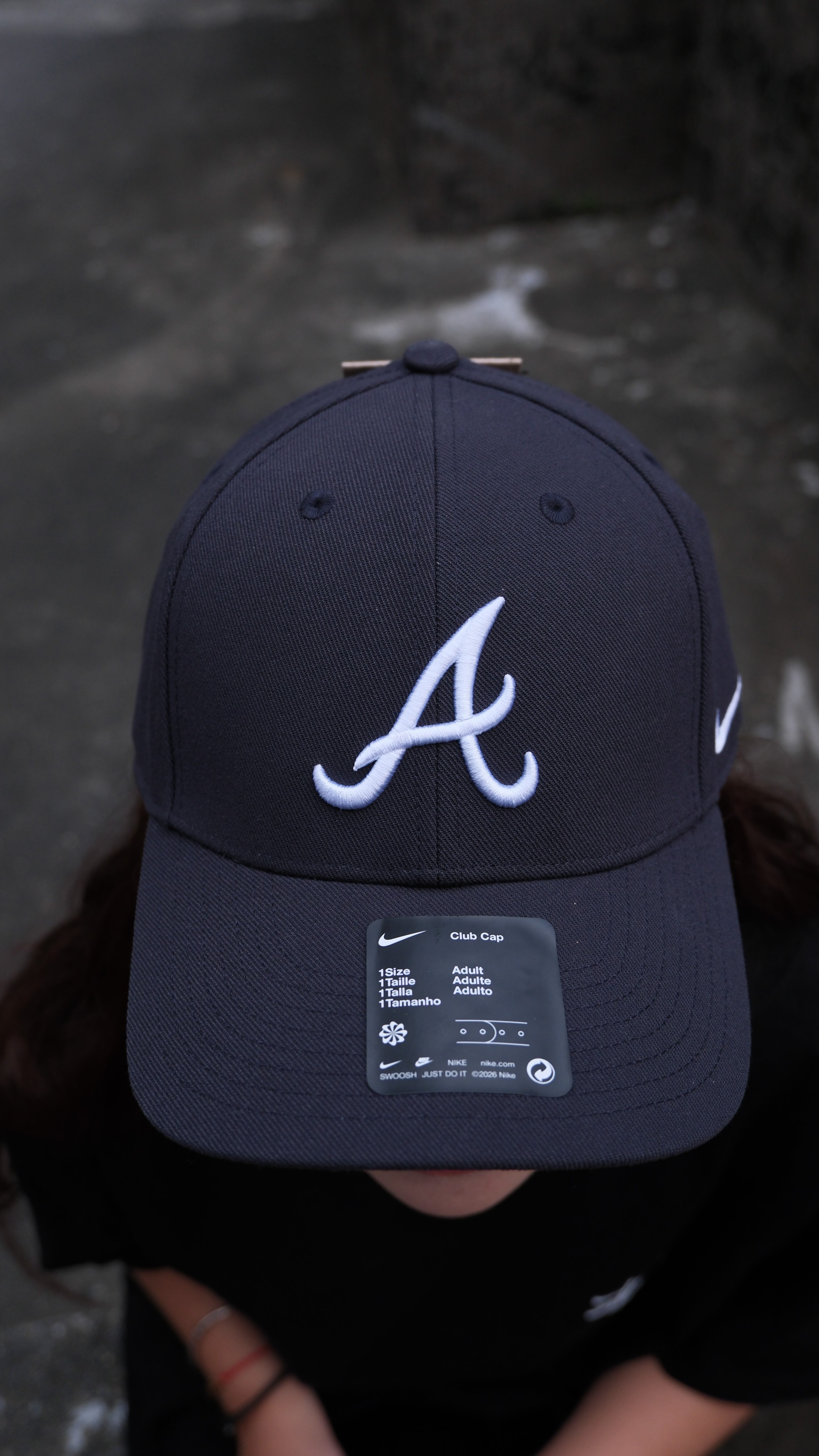 MLB NIKE Unstructured Cap 亞特蘭大勇士隊 硬頂 扣子 NB1H-11L5-AW-3YB