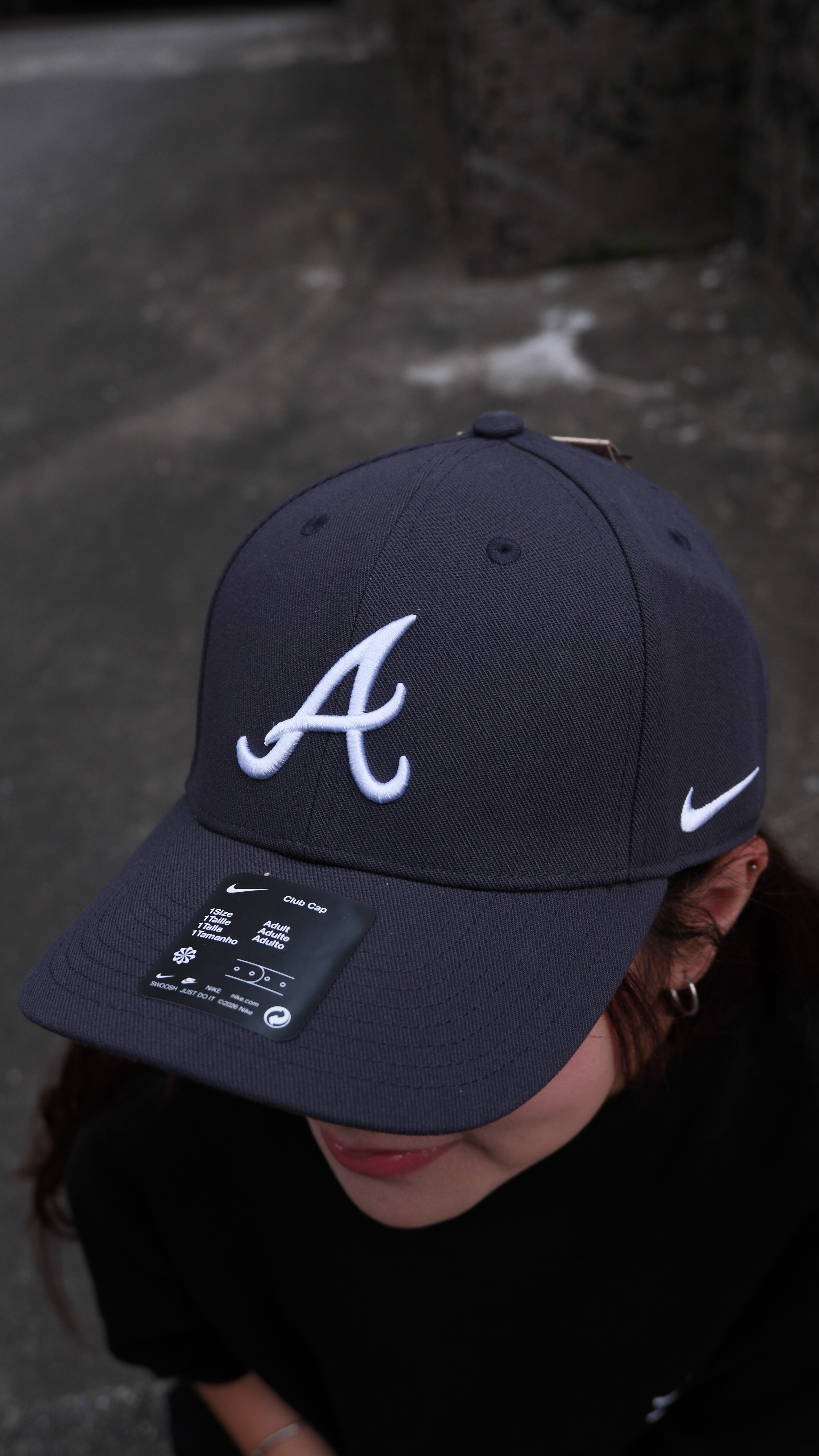 MLB NIKE Unstructured Cap 亞特蘭大勇士隊 硬頂 扣子 NB1H-11L5-AW-3YB