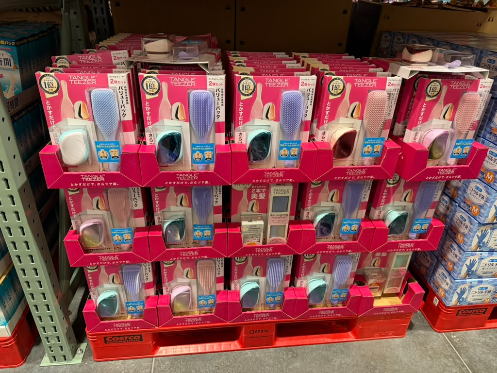 EY061 Tangle Teezer 終極順髮梳/迷你順髮梳套裝 The Ultimate Detangler & Compact Styler Set(顏色隨機)