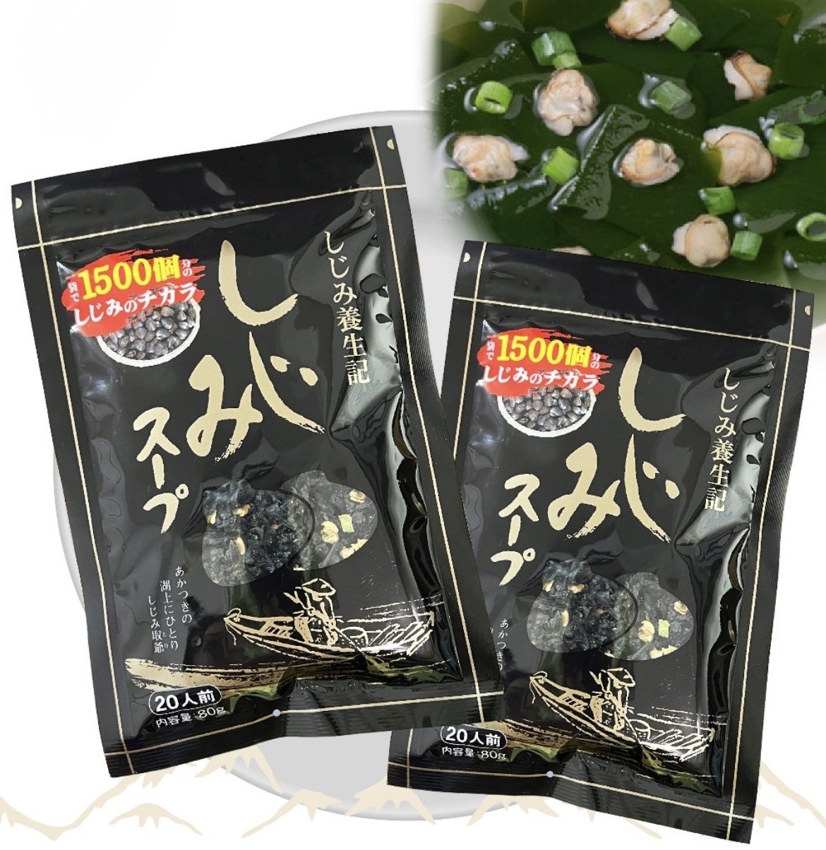 【長線好評】JP 日本淡水蜆肉風味昆布湯 80g 0025 TK260922