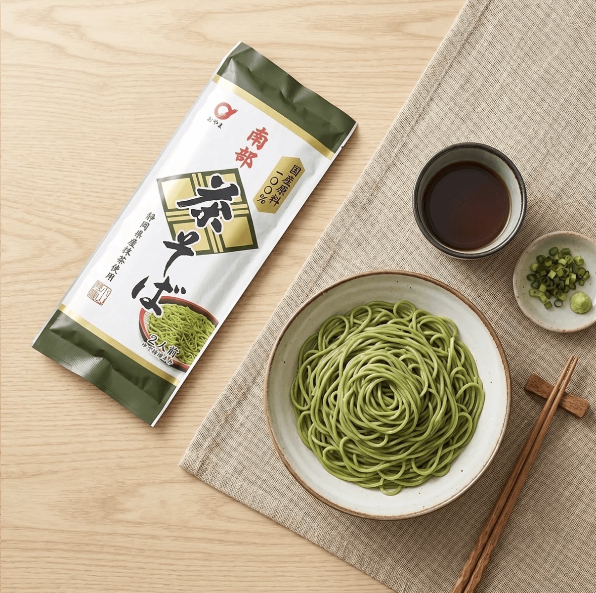 JP 靜岡縣抹茶蕎麥麵 2人前 180g 0214 TK260922