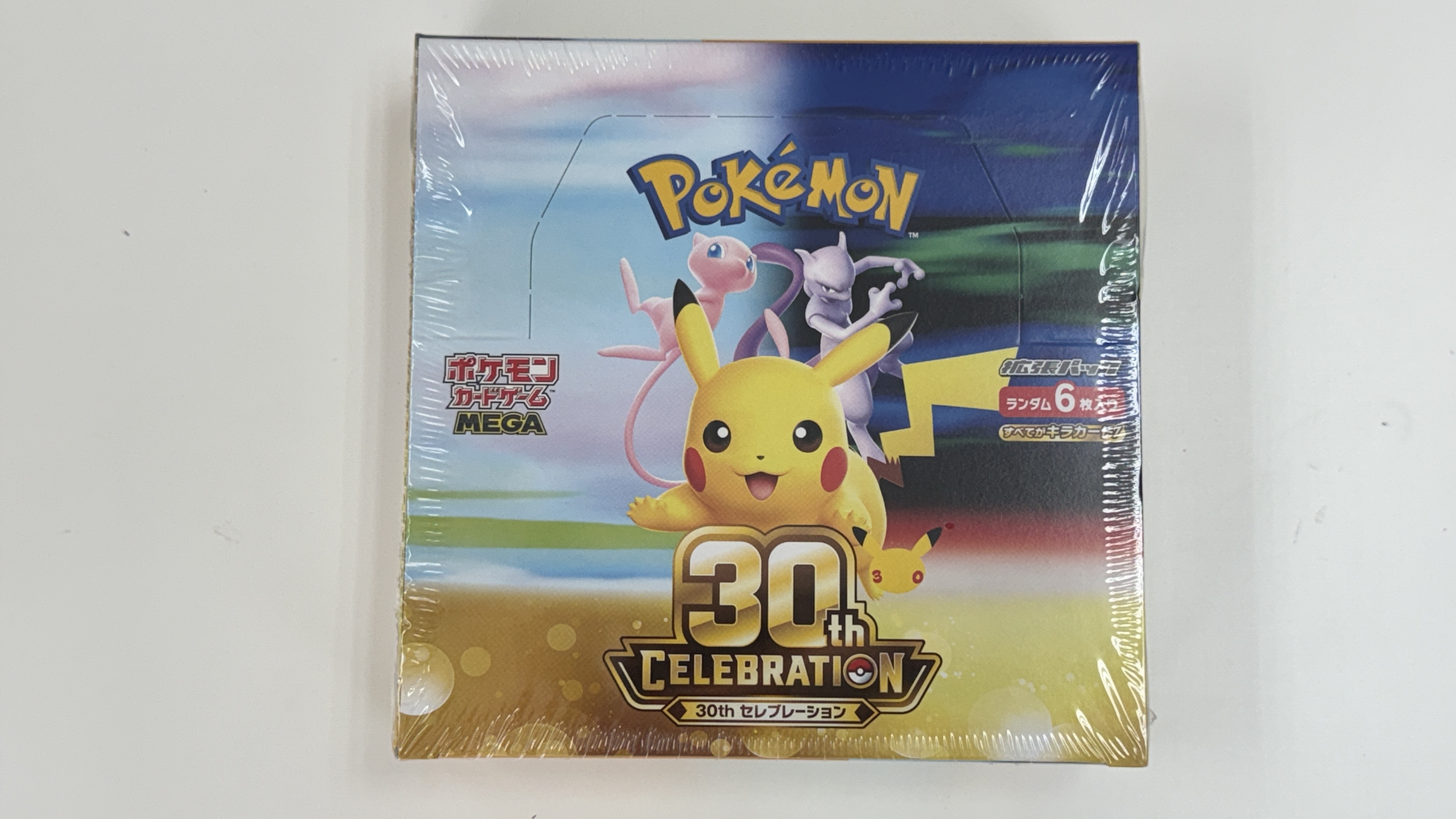 日版 Pokémon 30TH M6a 有膜