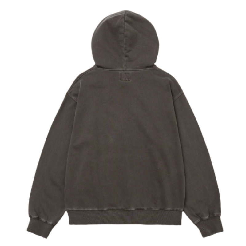 【代購】HONDA PHYPS MOTORCYCLE Pigment Dax Bear Hoodie Charcoal｜復古小熊連帽上衣