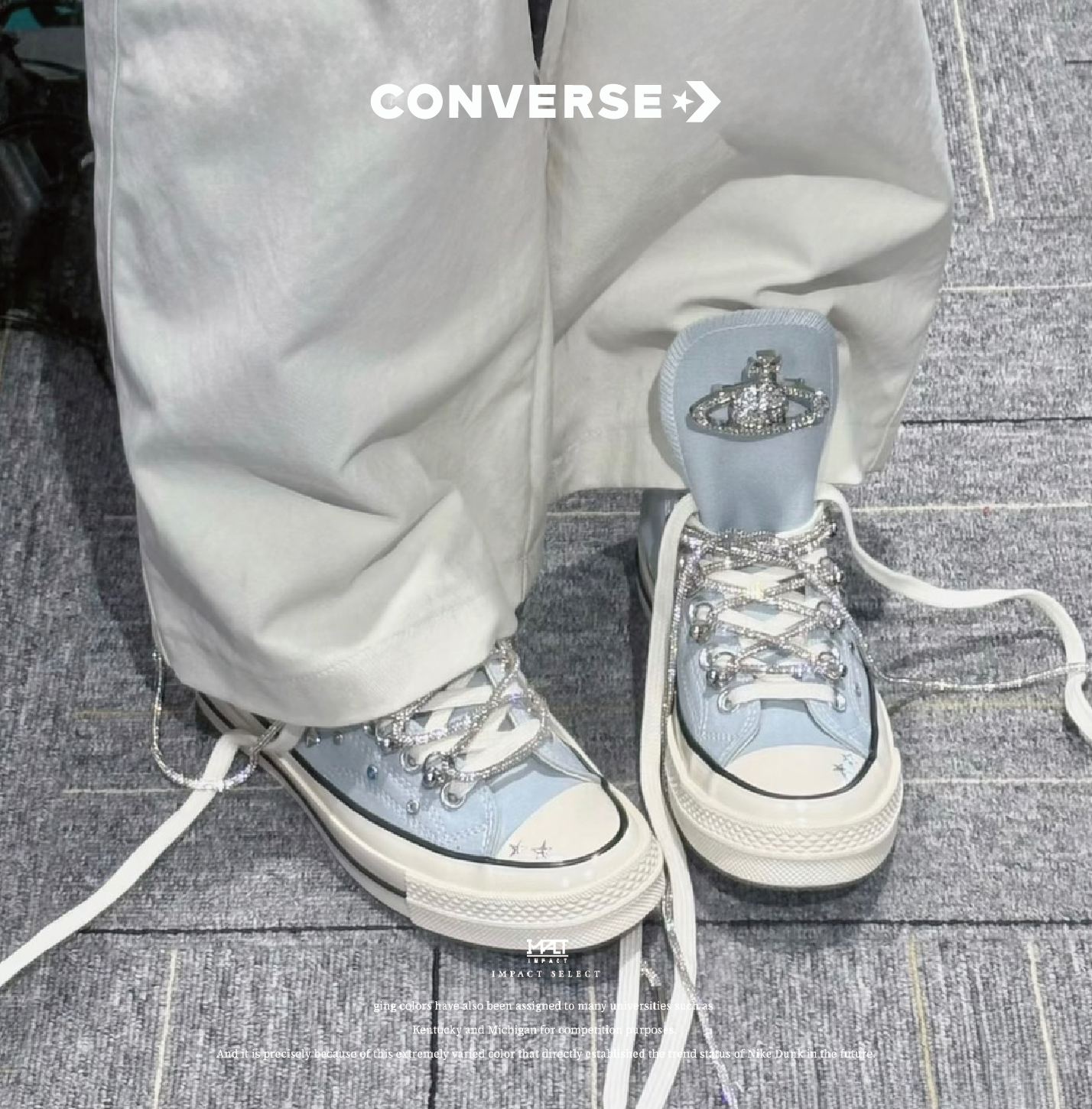 【訂製款】Converse ALL STAR 高筒 宇宙土星 兩色