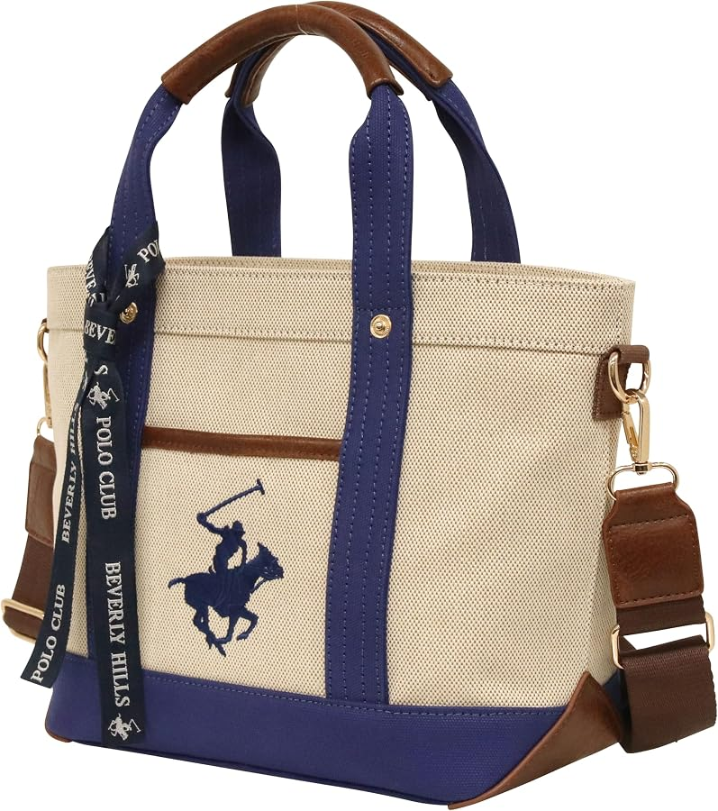 EY121 Beverly Hills Polo Club 帆布手提袋 XS(期間限定) Canvas Tote Bag 30*22CM