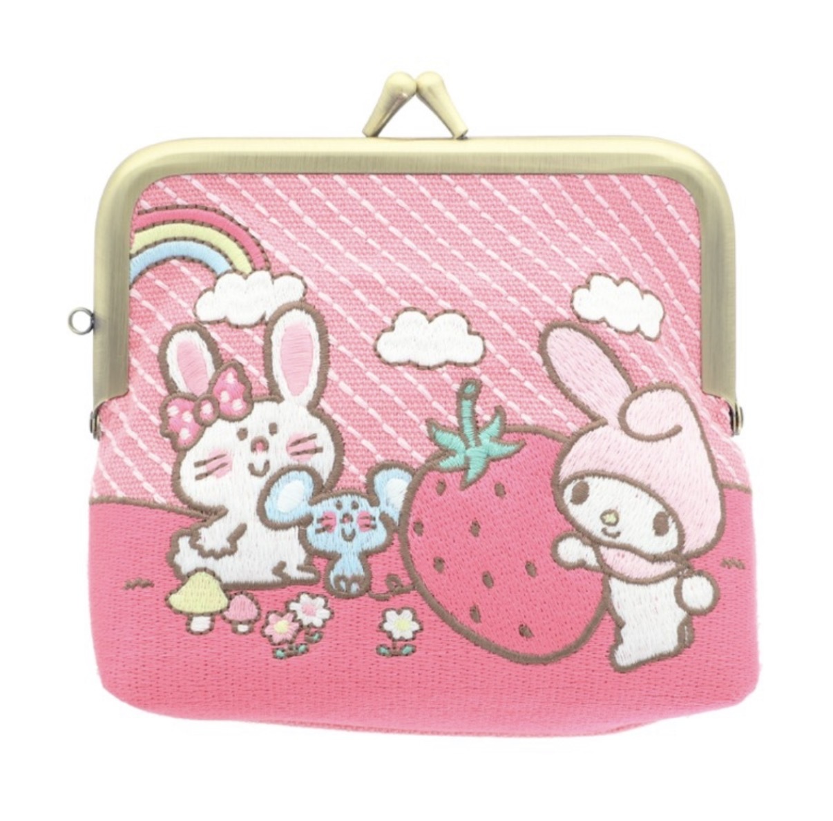 【最新發售】JP Melody 刺繡口金包 S 粉色 8107 TK260922