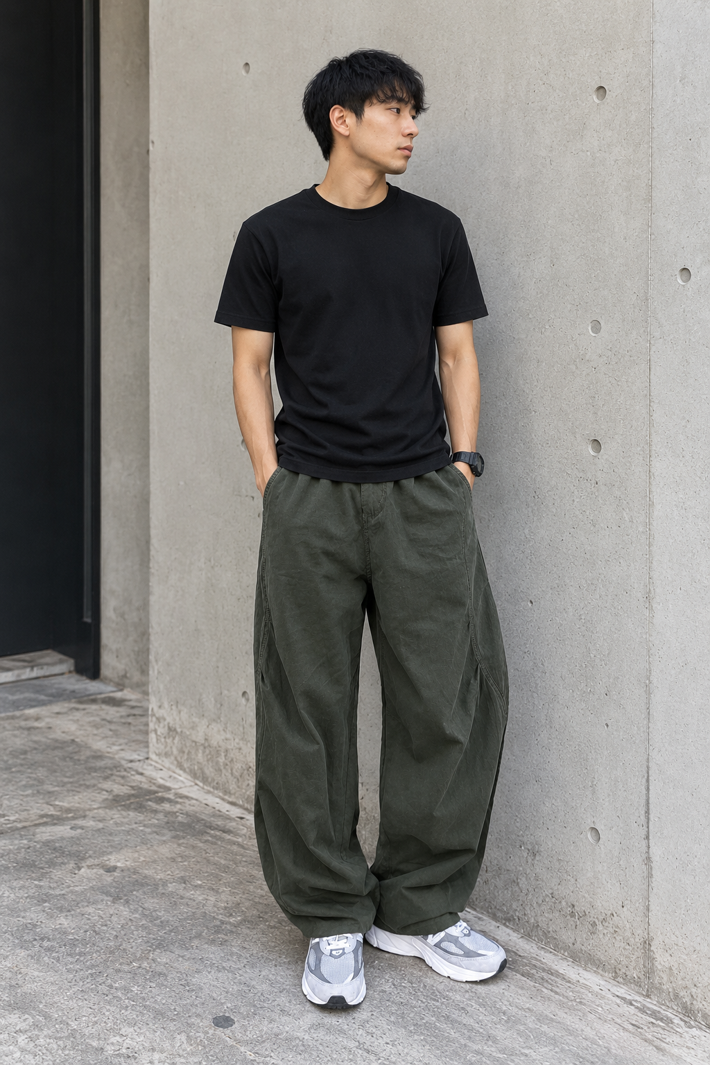 NEWOLDFASHION 老爺有喜男生寬褲穿搭