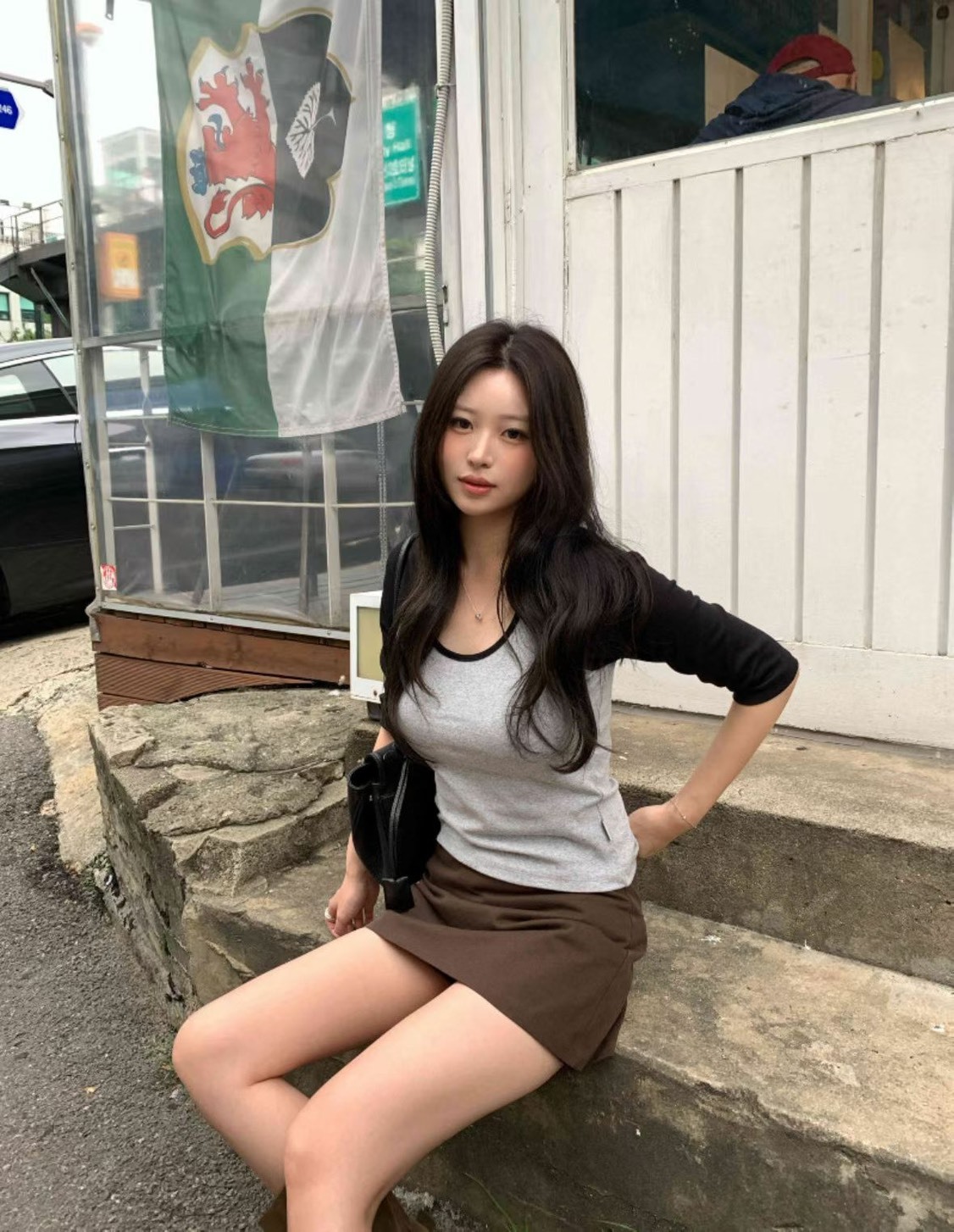 U領七分棒球T