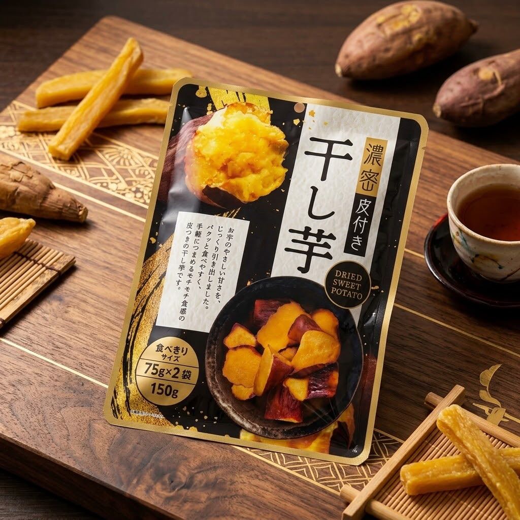 【多莉推薦】JP 濃密連皮蕃薯粒粒 75g x 2包 2338 TK260922