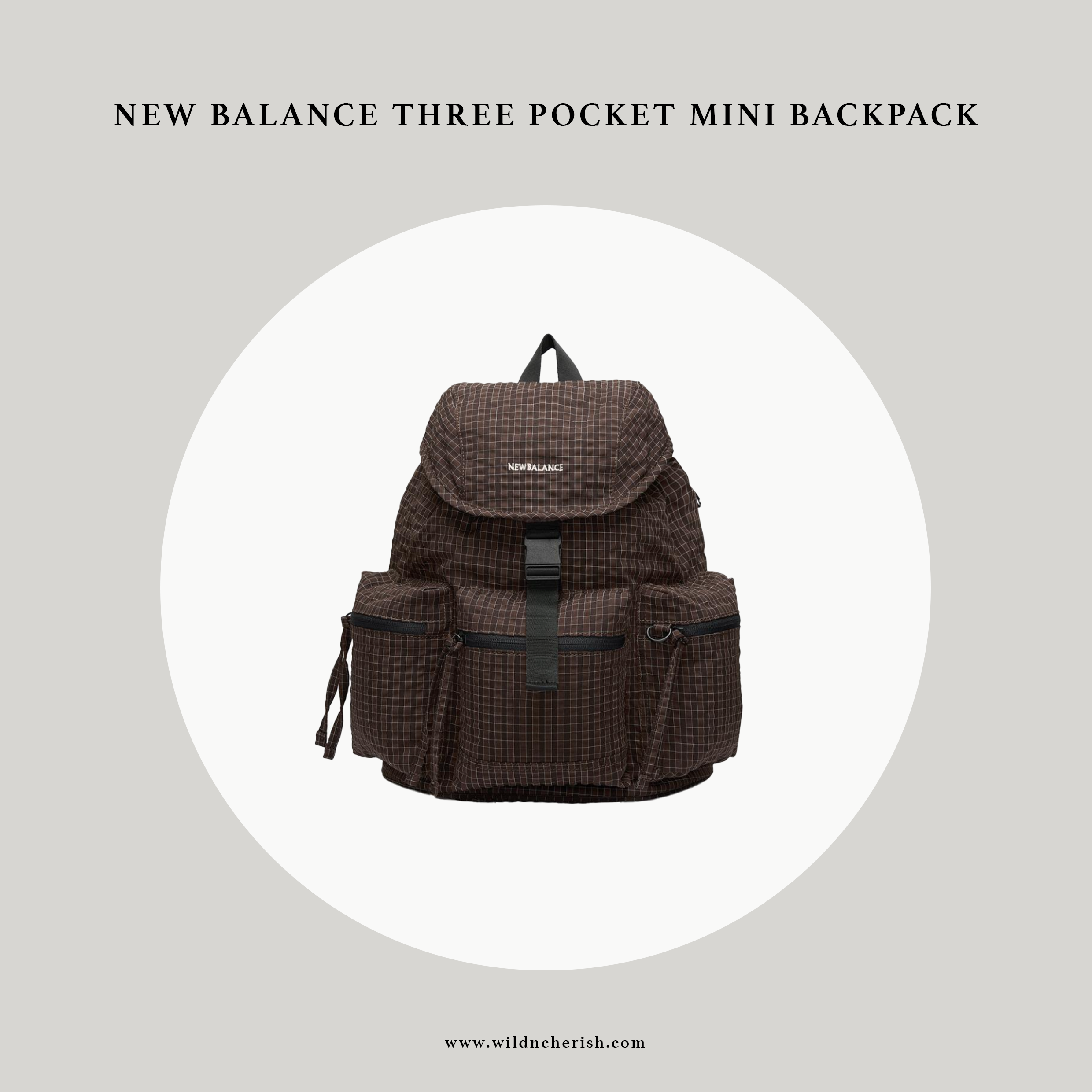 預訂 | New Balance Three Pocket Mini Backpack 韓國限定