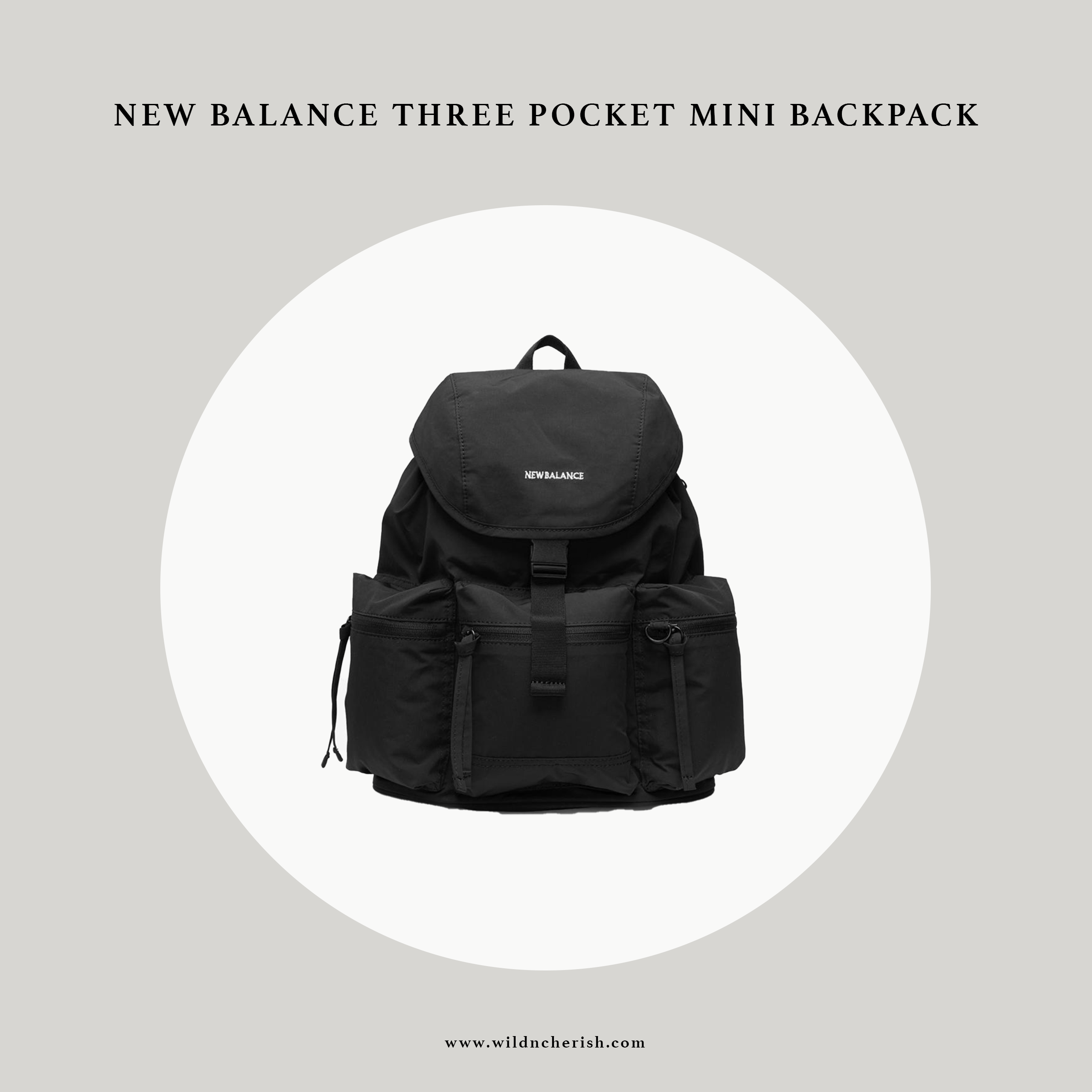 預訂 | New Balance Three Pocket Mini Backpack 韓國限定