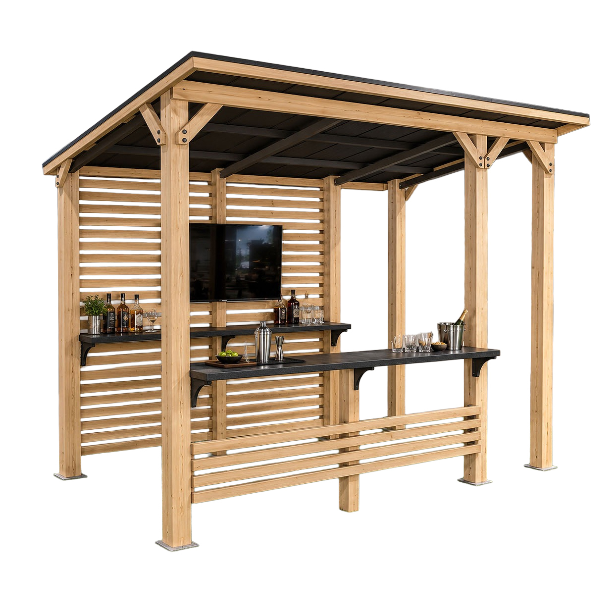 Outdoor Pavilion with Activity Counter