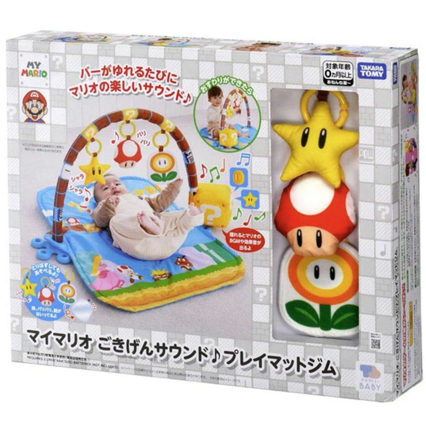 日本 Disney Baby X Super Mario 幼兒健身遊戲墊