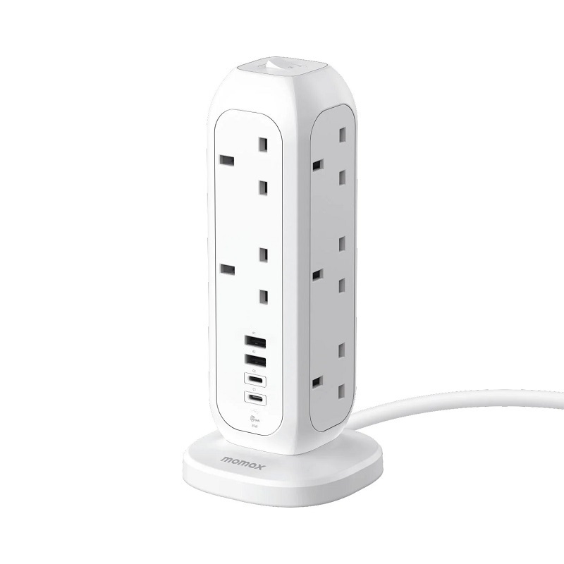 Momax US11A 1-Plug PD35W 2A2C 11 位拖板 3米