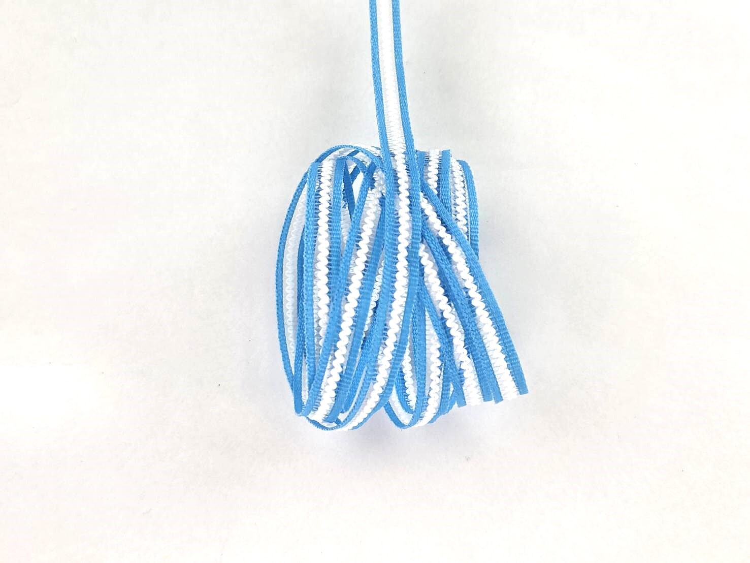 雙色花飾織帶/10mm/完全限量品