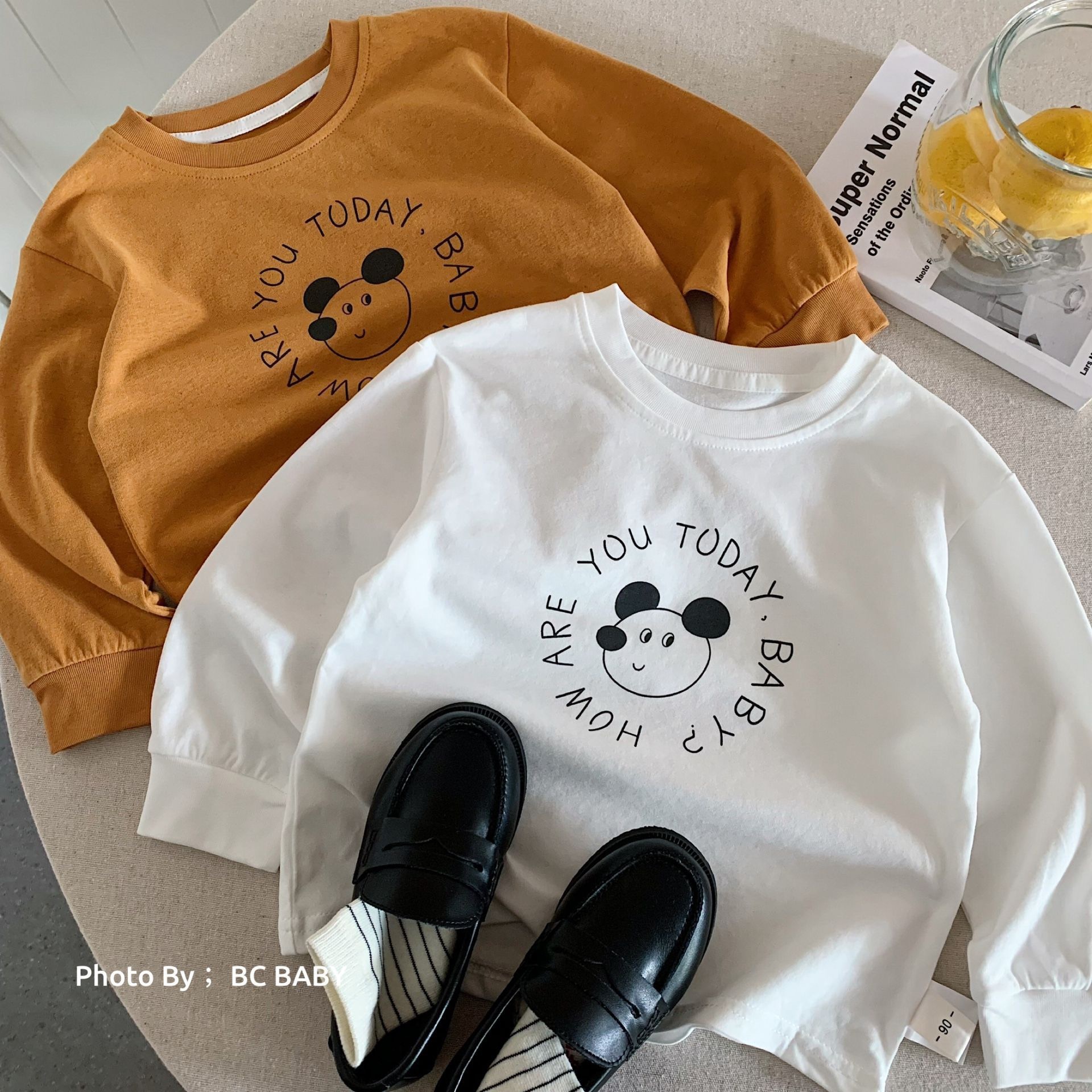 兩色How are you today上衣