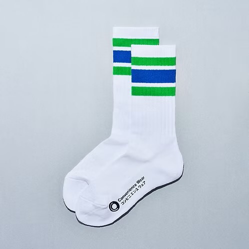 FamilyMart Convenience Wear Long Crew Socks (Multiple Colorways)